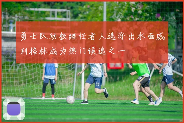 勇士队助教继任者人选浮出水面威利格林成为热门候选之一